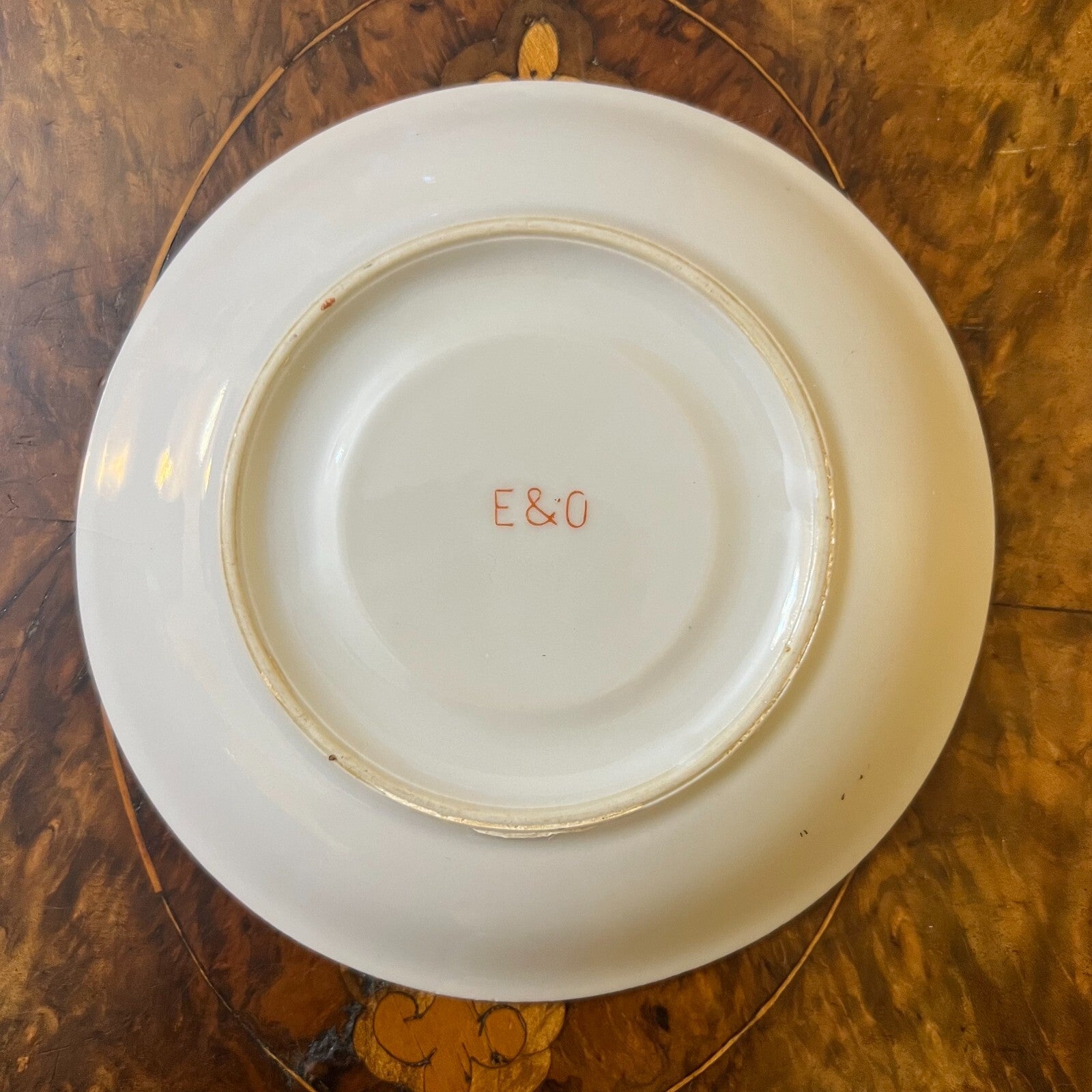 Vintage Japanese Print Saucer