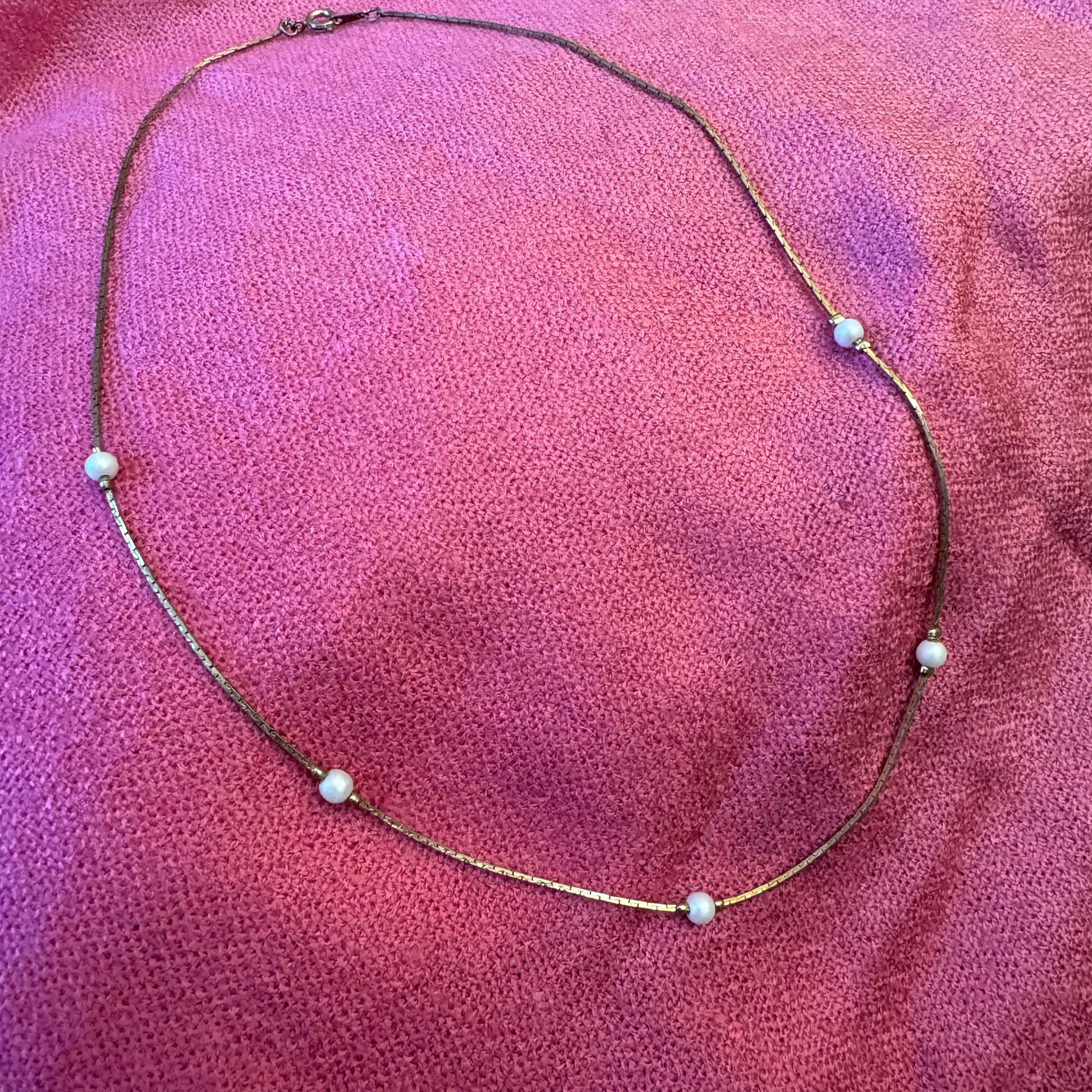 Vintage Korea Costume Jewellery Necklace
