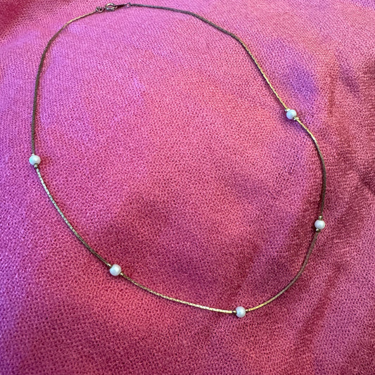 Vintage Korea Costume Jewellery Necklace