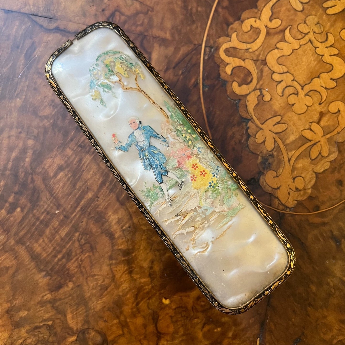 Vintage Ladies Dressing Table Clothes Brush