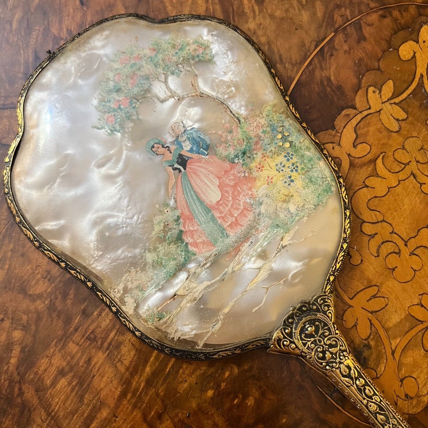 Vintage Ladies Dressing Table Mirror