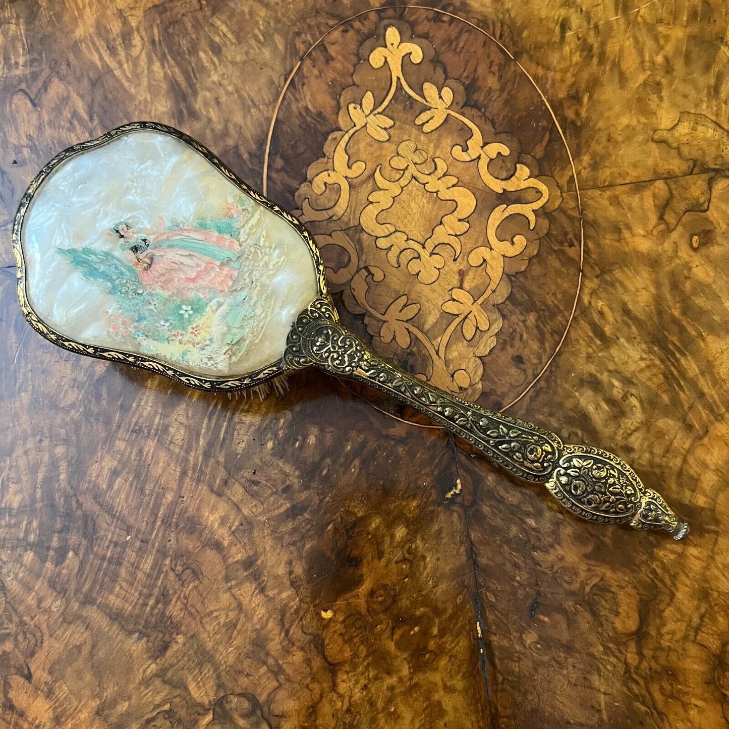 Vintage Ladies Dressing Table Set Brush
