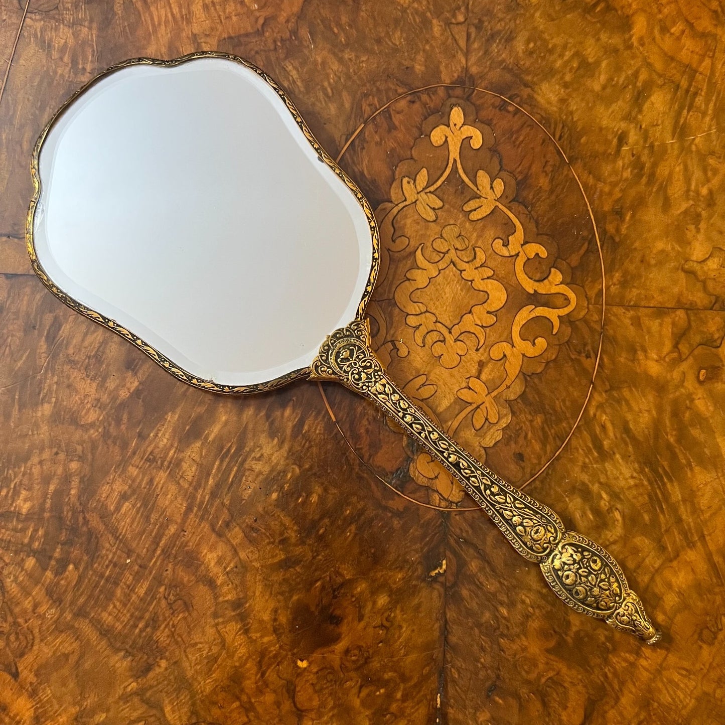 Vintage Ladies Dressing Table Set Mirror