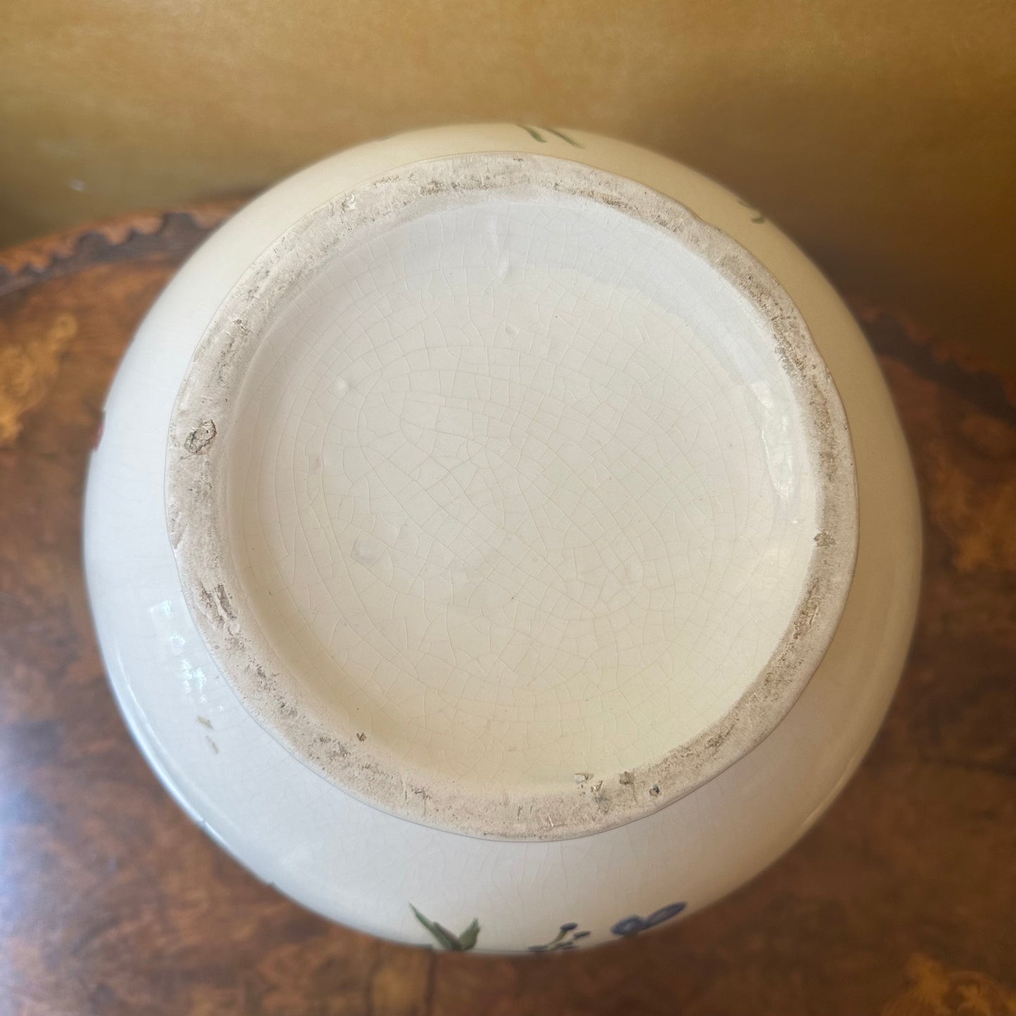 Vintage Large Ceramic Flower Pot Vase