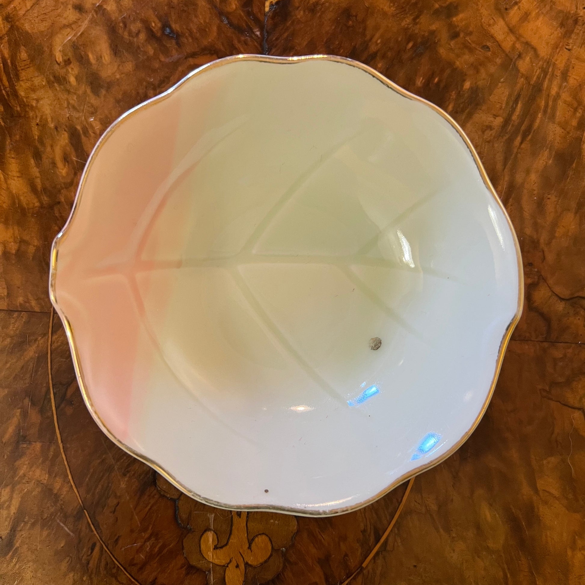Vintage Leaf Trinket Bowl