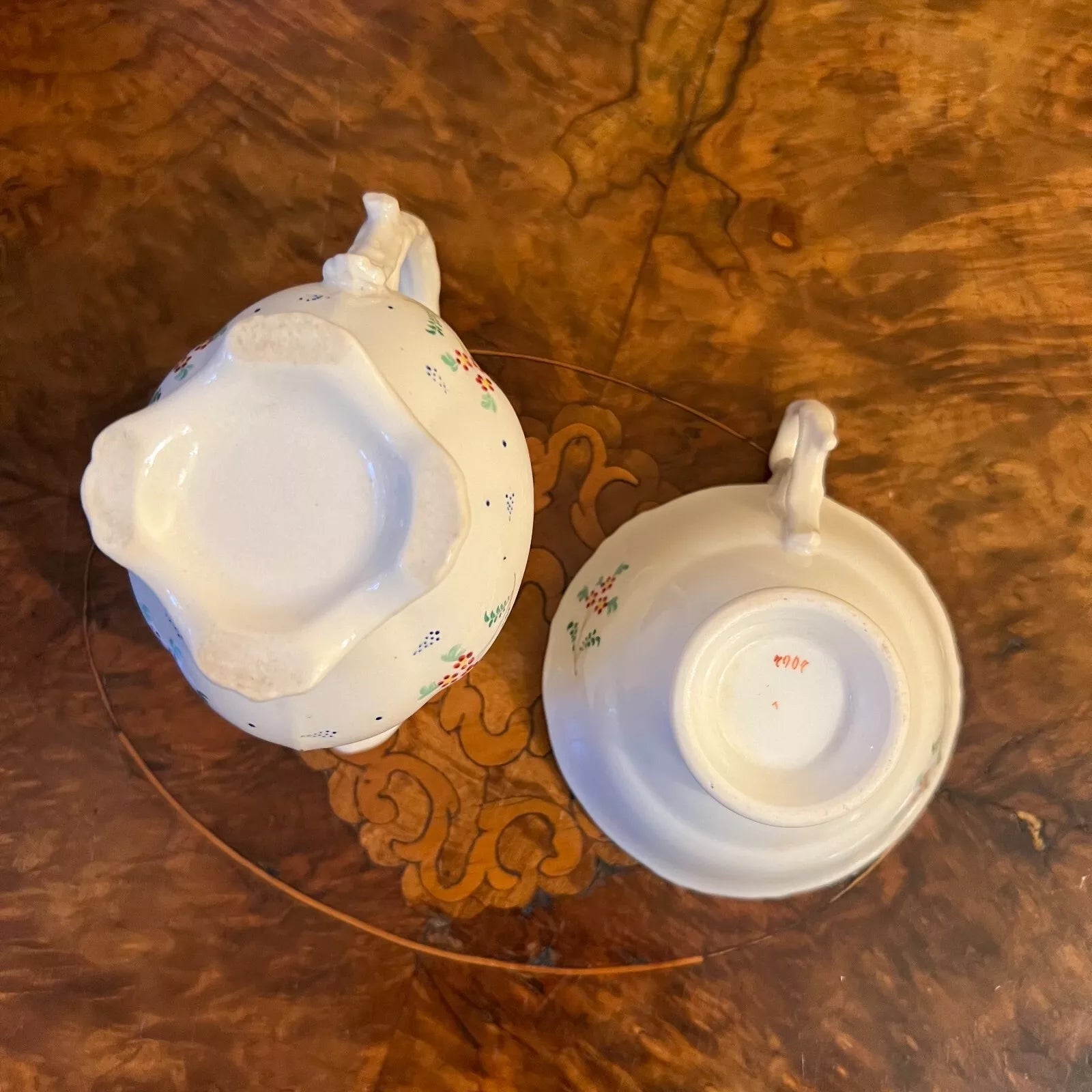 Vintage Milk Jug_Coffee Cup Floral