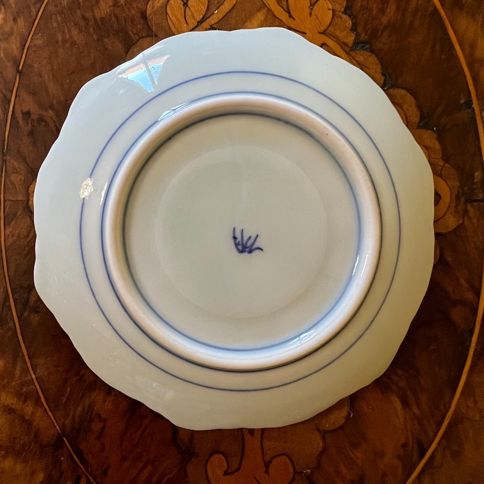 Vintage Oriental Demitasse Saucer