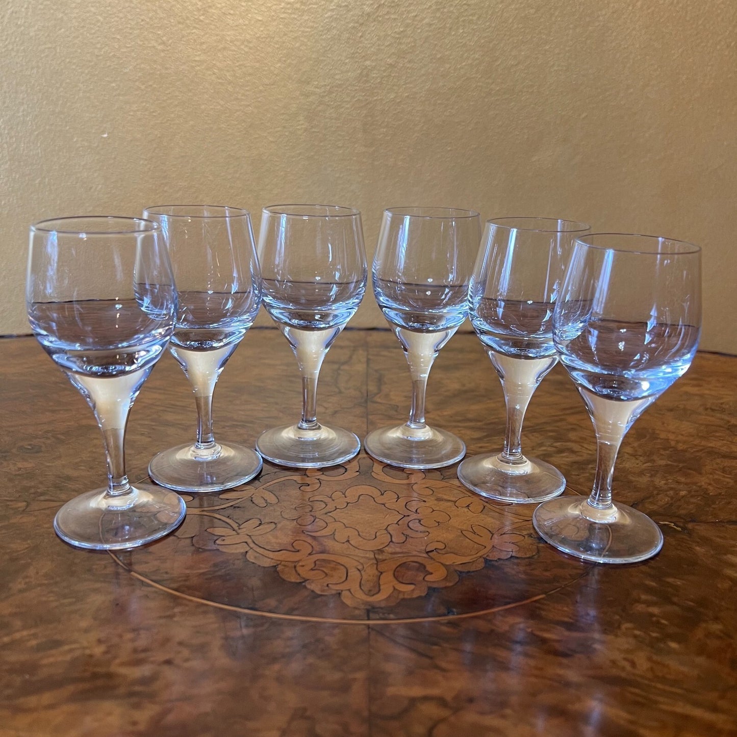 Vintage Port Glasses Set Of Six