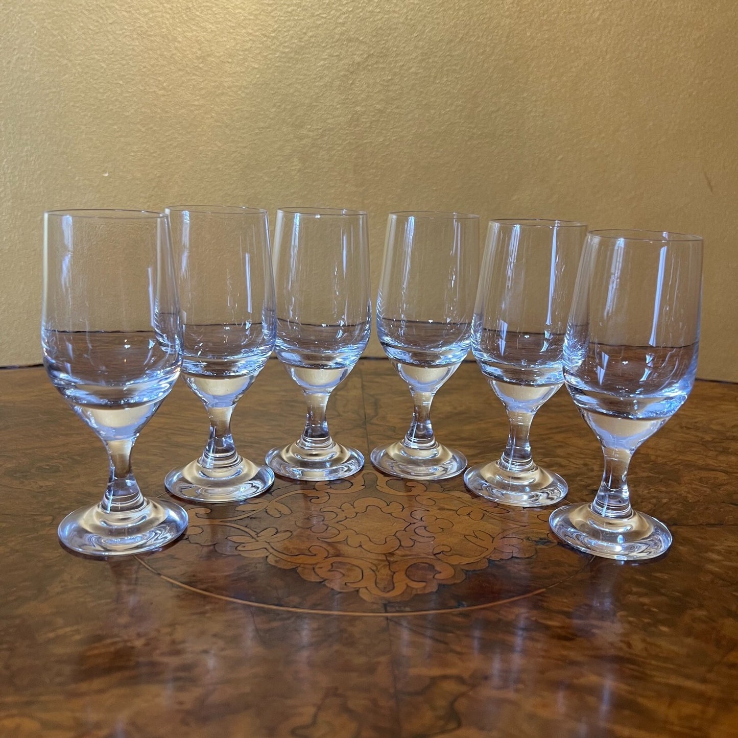 Vintage Port Glasses Set Of Six