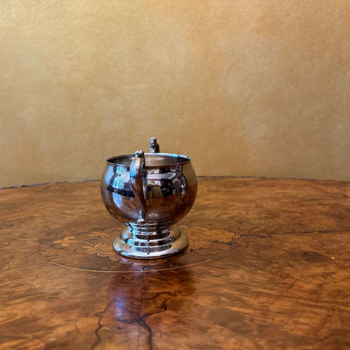 Vintage Ranleigh Silver Plate Sugar Bowl