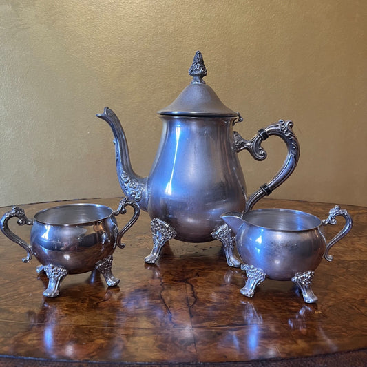 Vintage Ranleigh Silver Plated Tea Set
