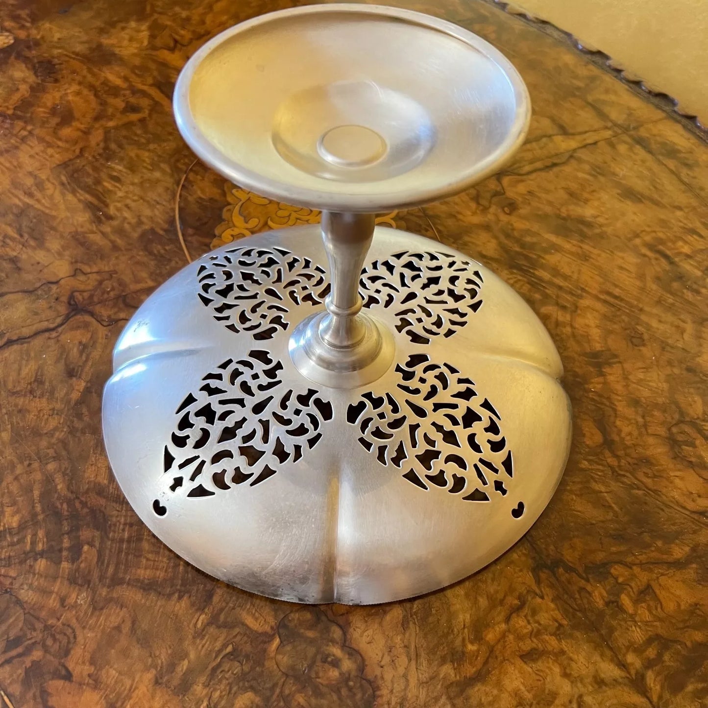 Vintage Renown Silver Plated Display Stand