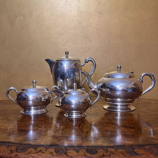 Vintage Renown Silver Plated Tea Pot Set
