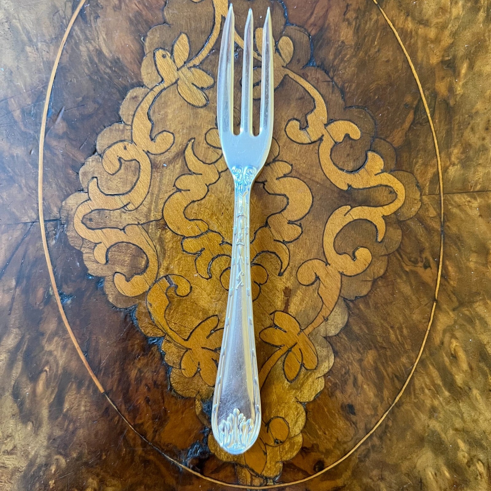 Vintage Rodd Silver Plated Dessert Forks