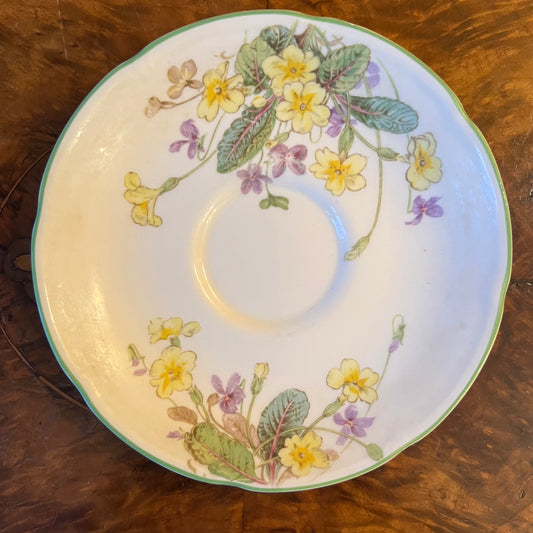 Vintage Royal Doulton April Print Saucer