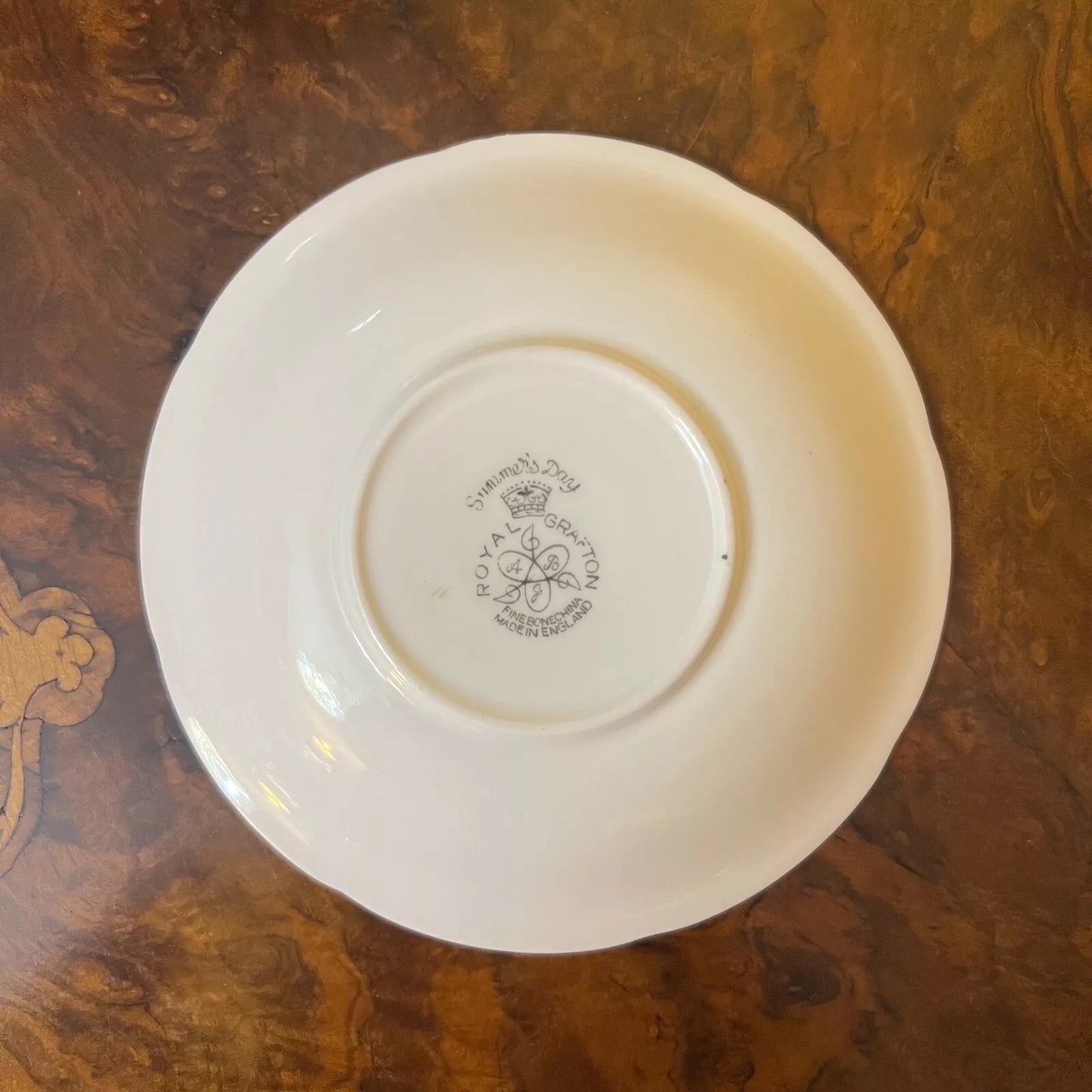 Vintage Royal Grafton Summer_s Day Saucer Plate