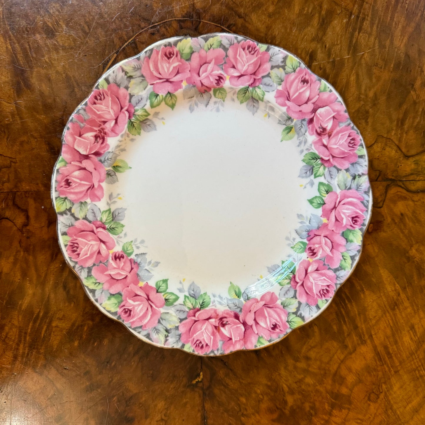 Vintage Royal Standard Rose of Sharon Side Plate