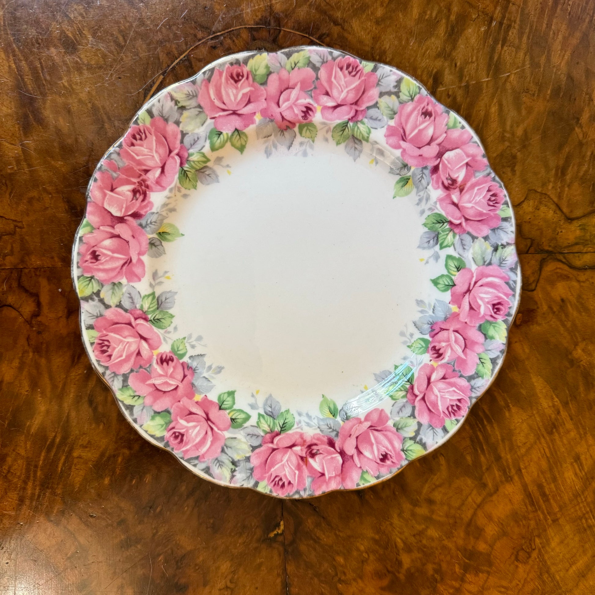 Vintage Royal Standard Rose of Sharon Side Plate