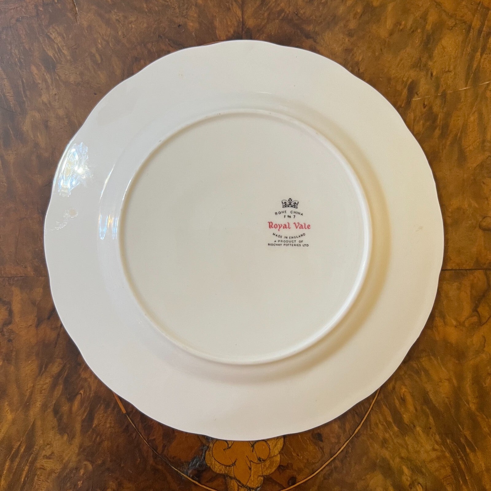 Vintage Royal Vale Rose Side Plate