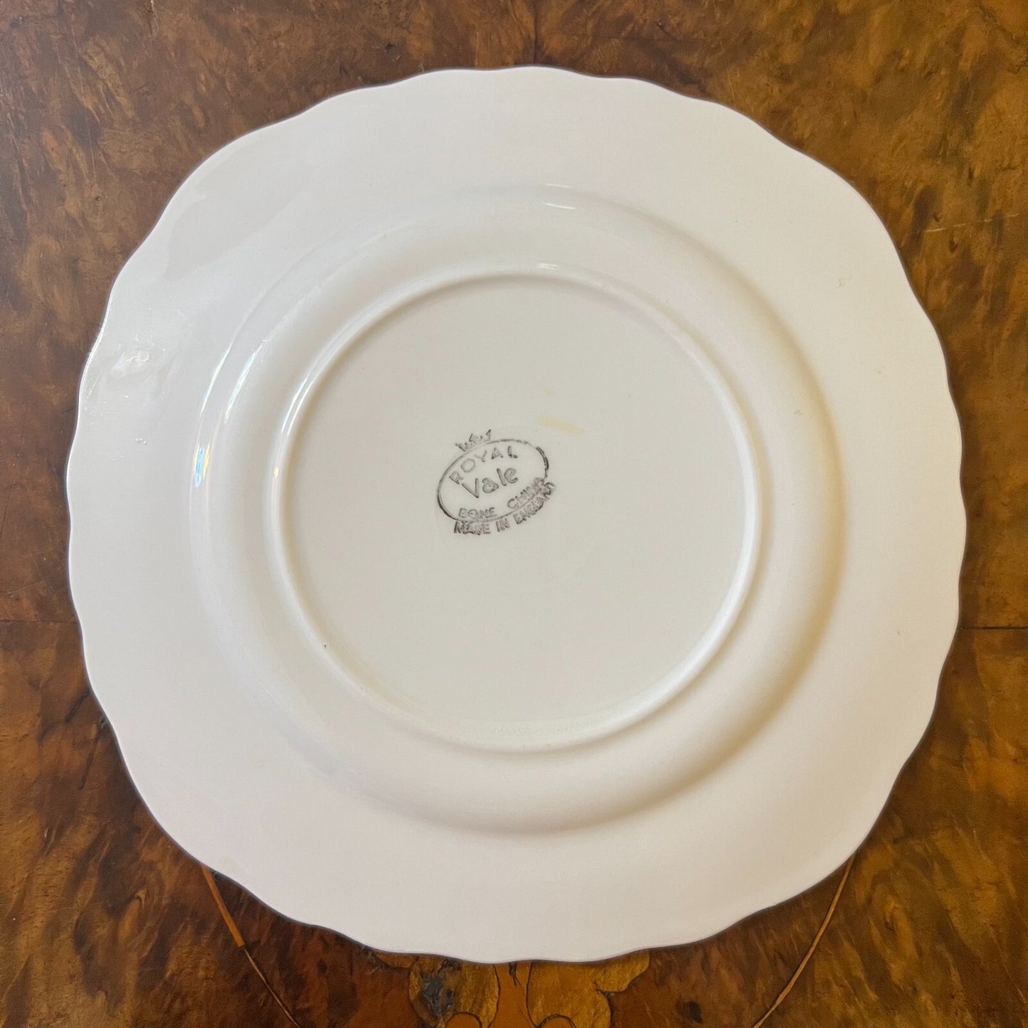 Vintage Royal Vale Yellow Gold Side Plate