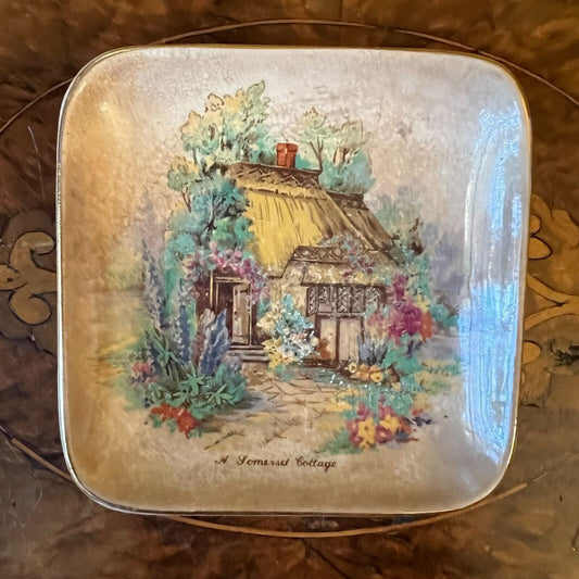 Vintage Sandland Ware A Cottage Homestead Small Dish