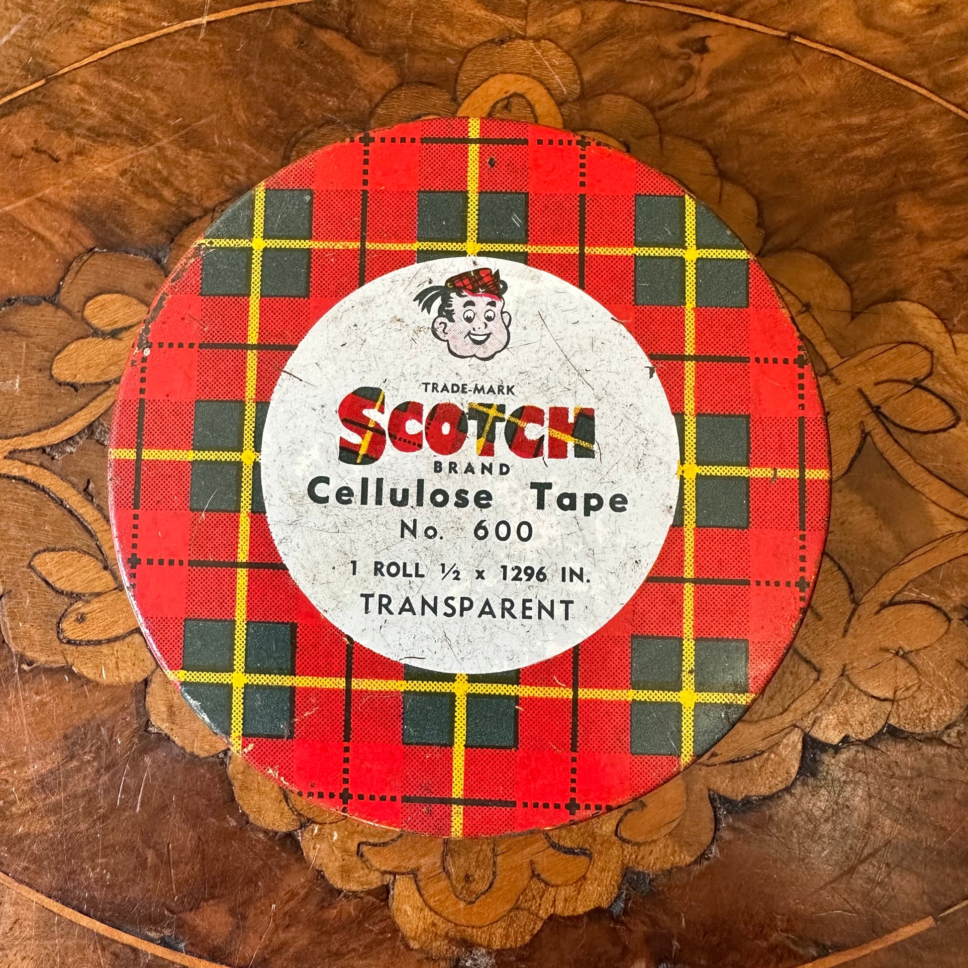 Vintage Scotch Cellulose Tape Tin