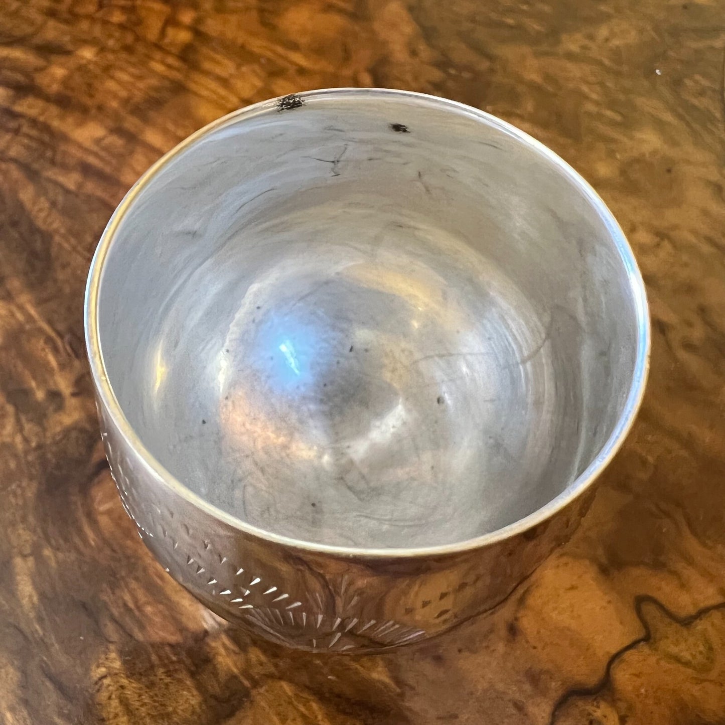 Vintage Silver_Plated_Port_Glass