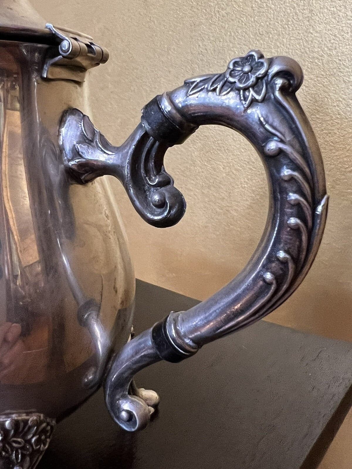 Vintage Silver Plated Pot