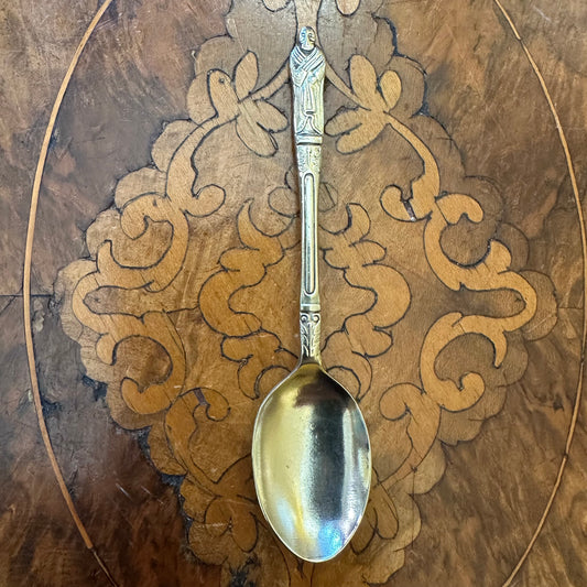 Vintage Silver Plated Priest Tea Spoon