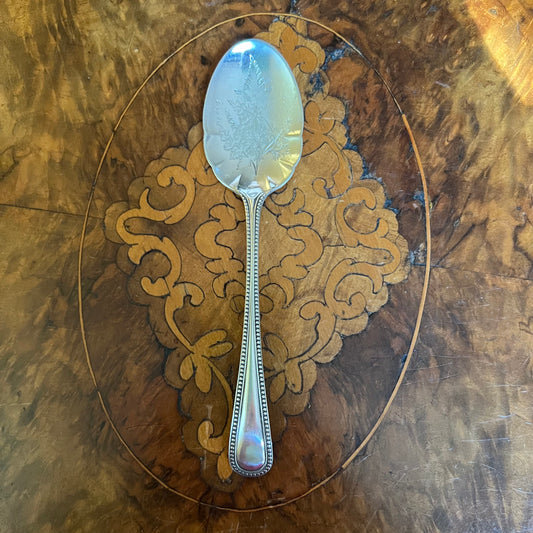 Vintage Silver Plated Spoon