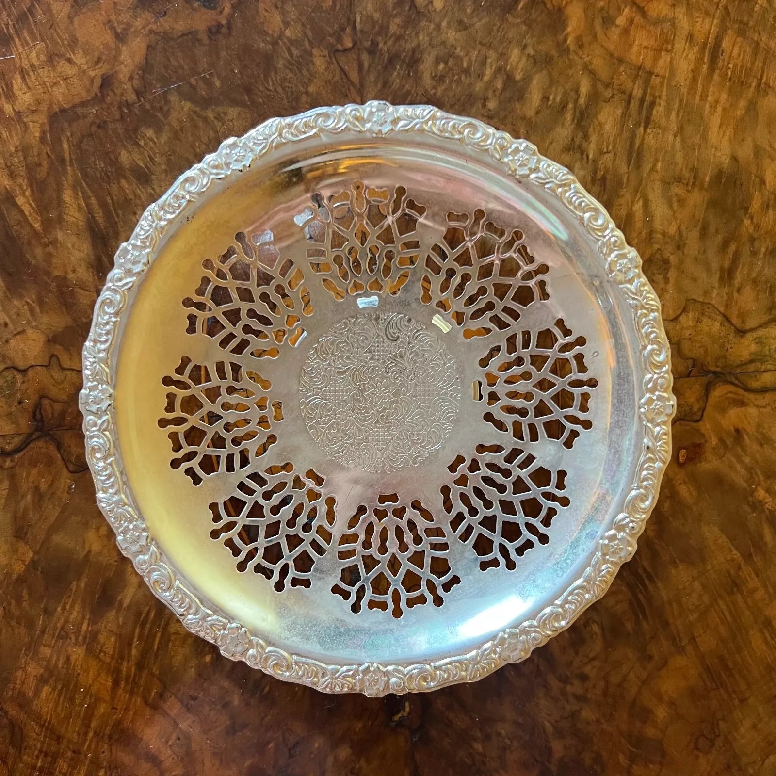 Vintage Small Dish Display Platter