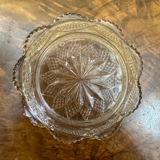 Vintage Small Scolloped Edge Dish