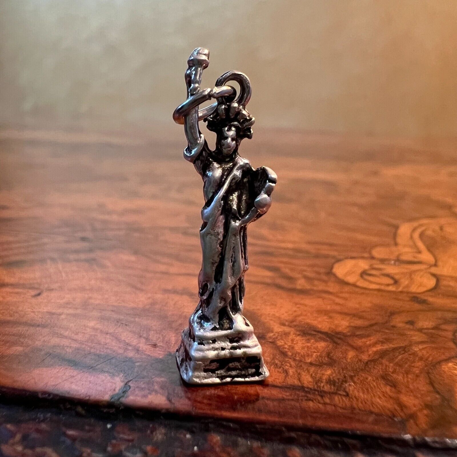 Vintage Statue Of Liberty Charm Pendant