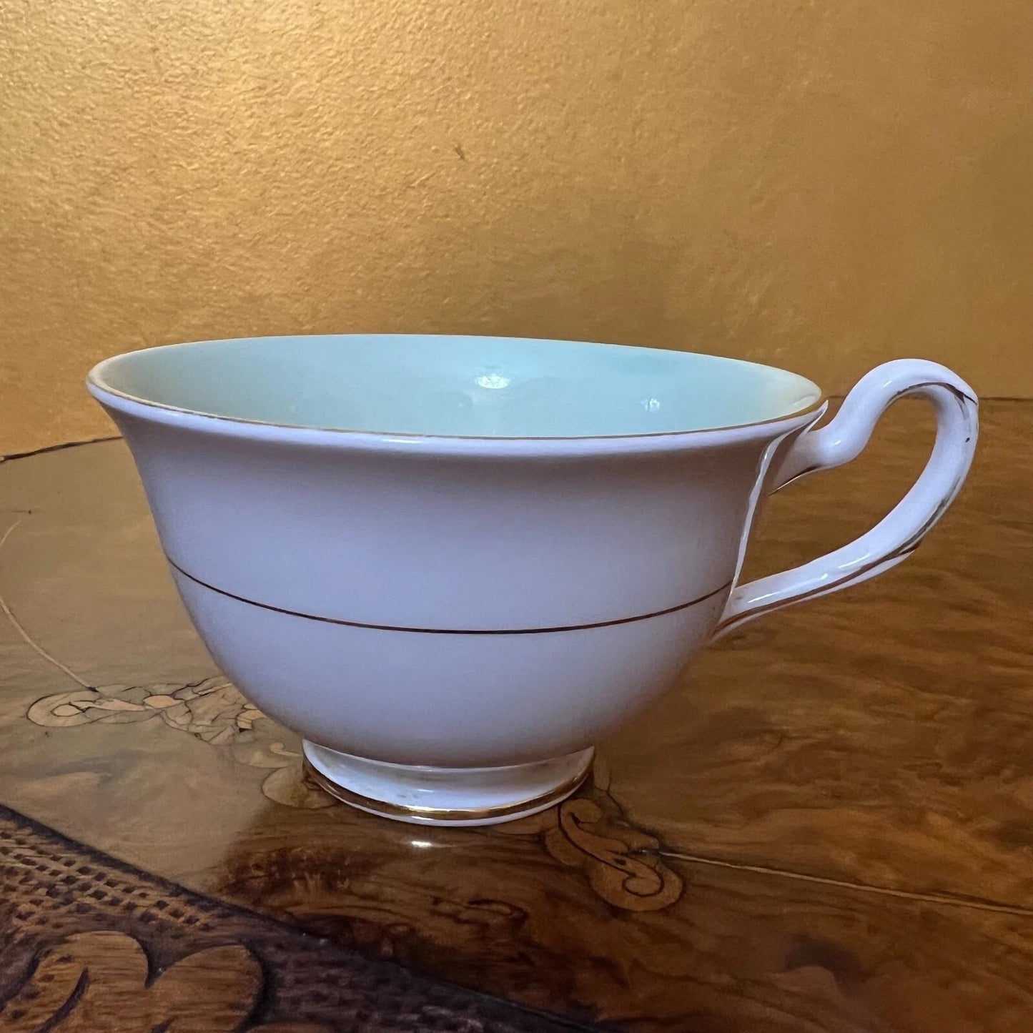 Vintage Taylor_Kent Green Tea Cup Trio