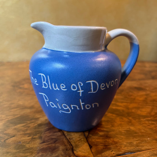 Vintage The Blue Of Devon Paignton Jug