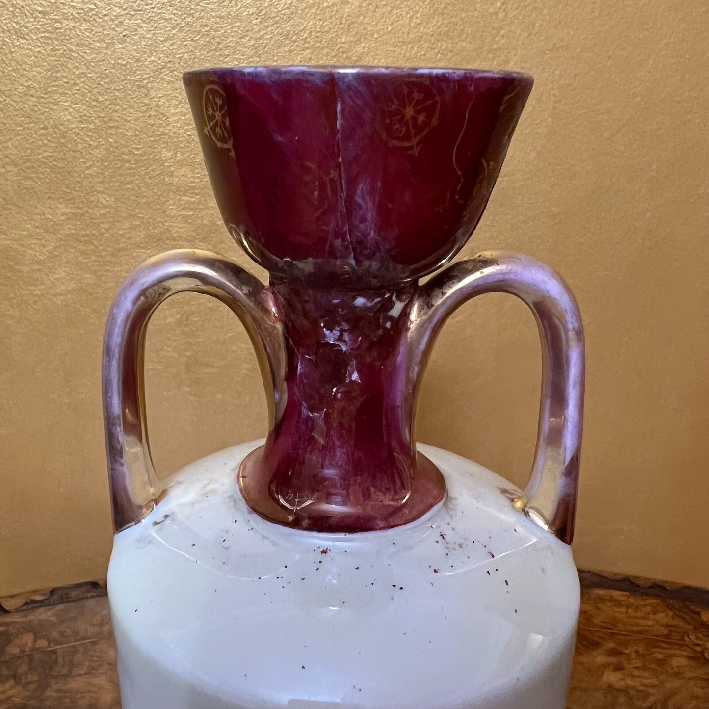 Vintage Victoria Ladies Print Vase