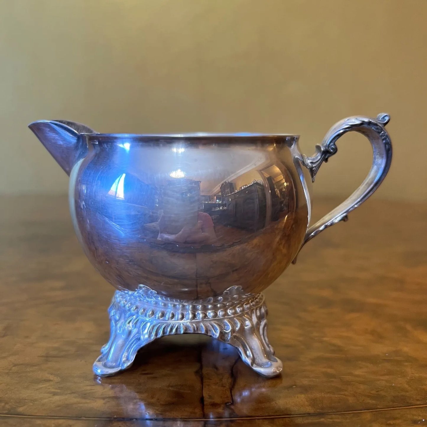 Vintage Viners Silver Plated Milk Jug