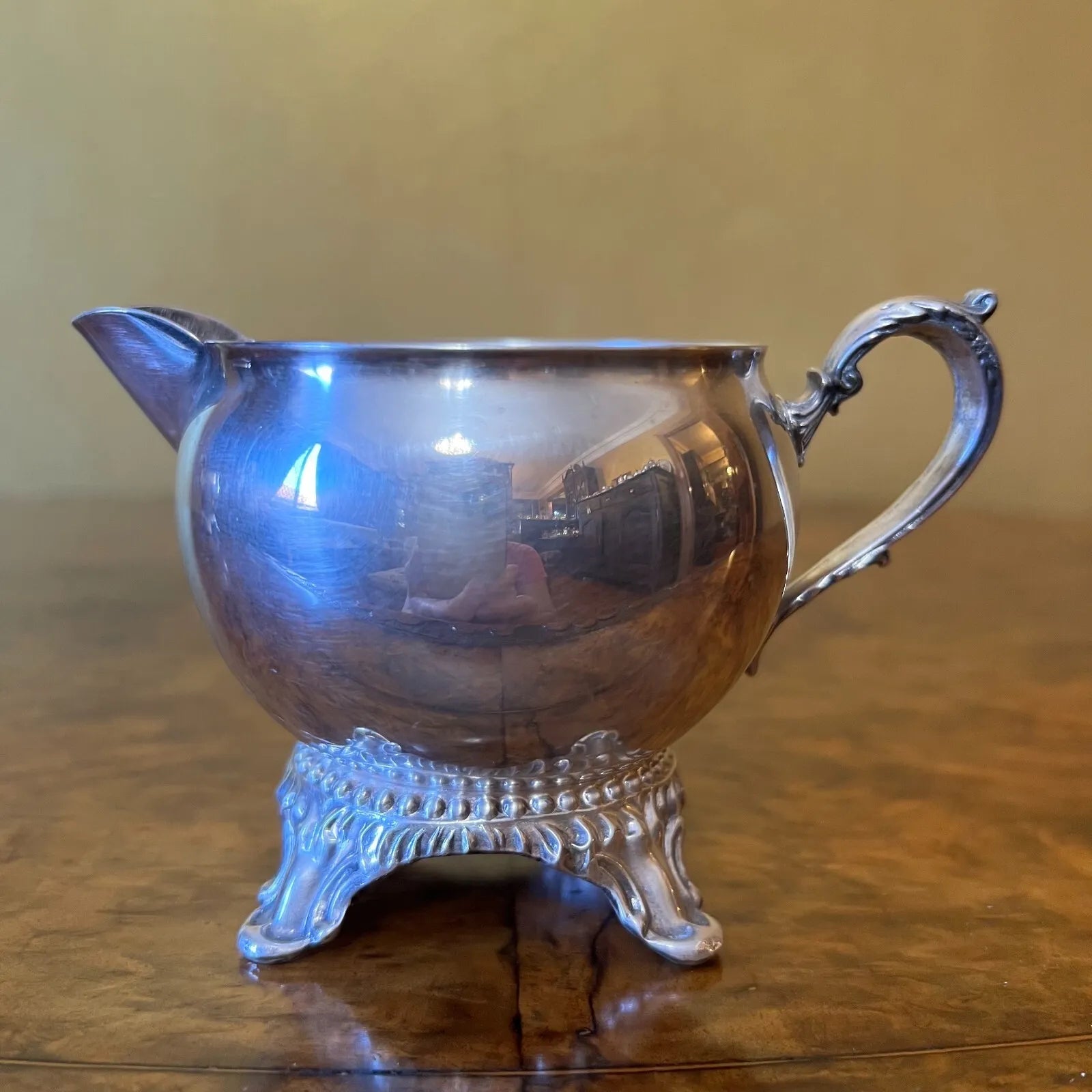 Vintage Viners Silver Plated Milk Jug