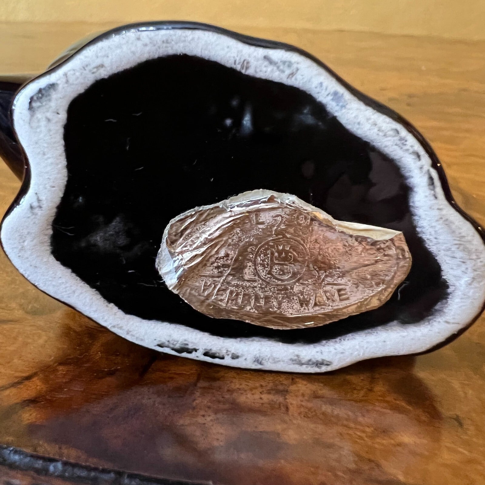 Vintage Wemberly Ware Small Black Swan