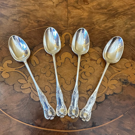 Walker_Hall_Silver_Plated_Set_Of_Four_Tea_Spoons