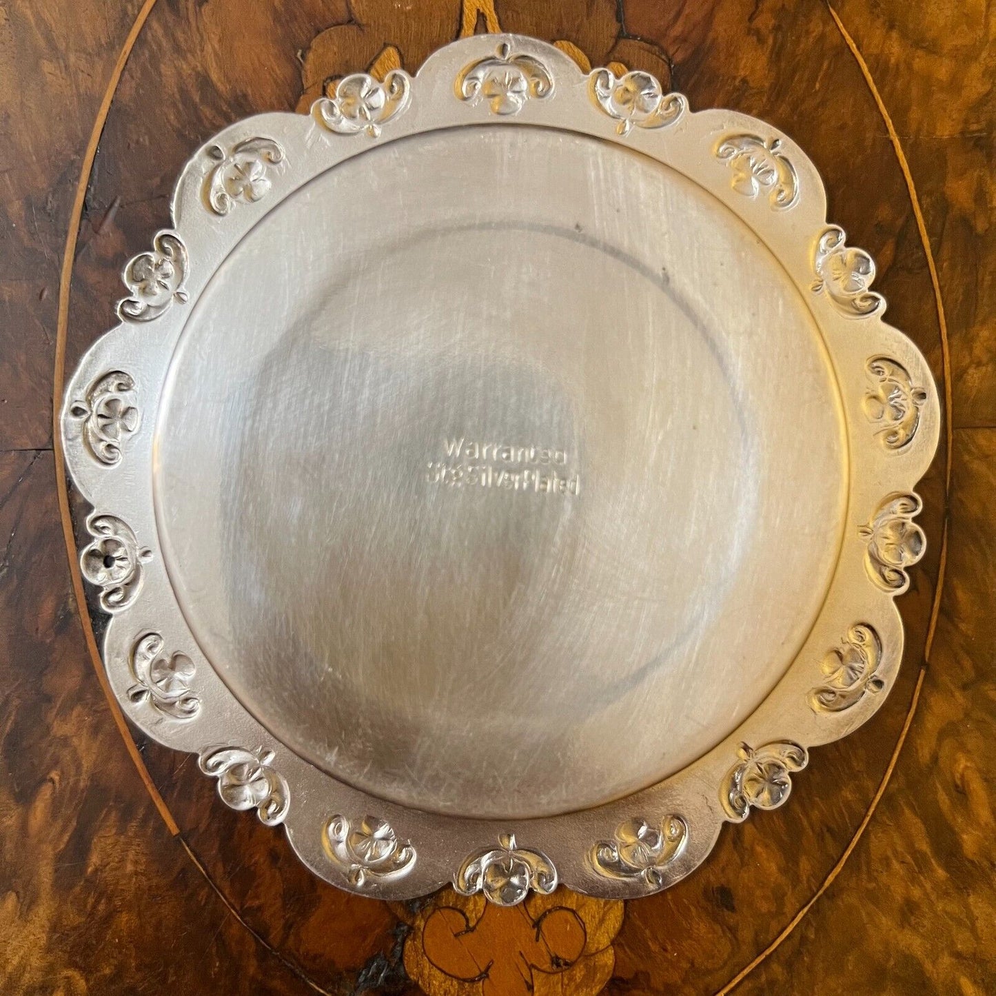 Warranted Silver Plated small Dish