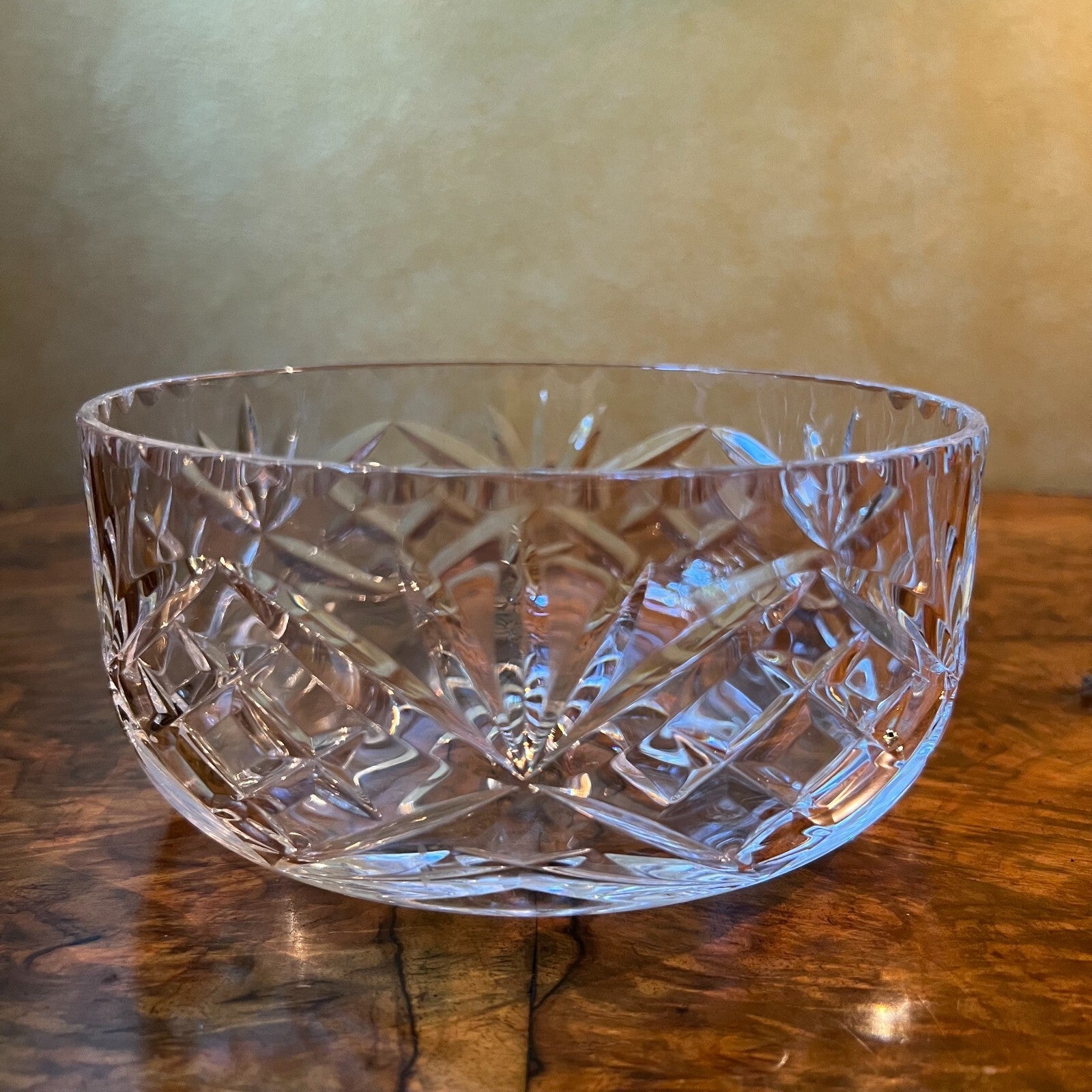 Webb Corbett Crystal Bowl Vintage