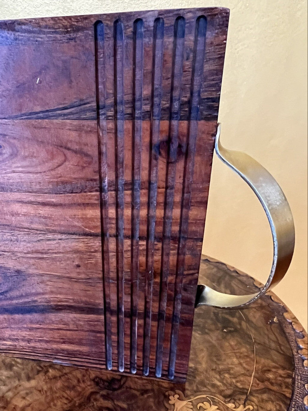 Wooden Cheese Board With Handles