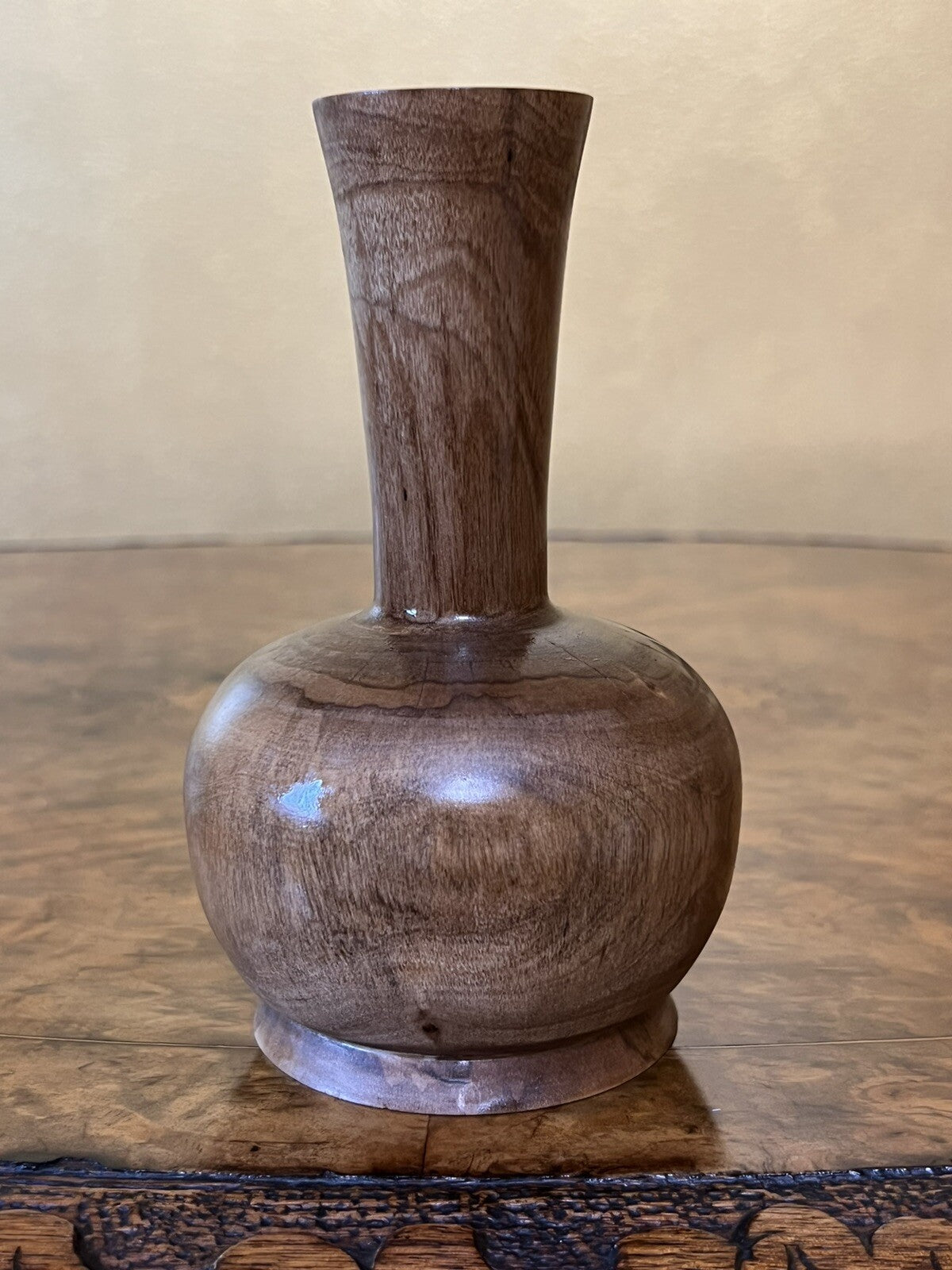 Wosa Tree Wooden Vase Made in 1998