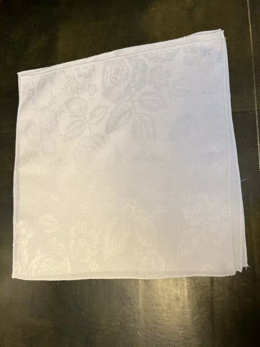 floral cream napkins_serviettes