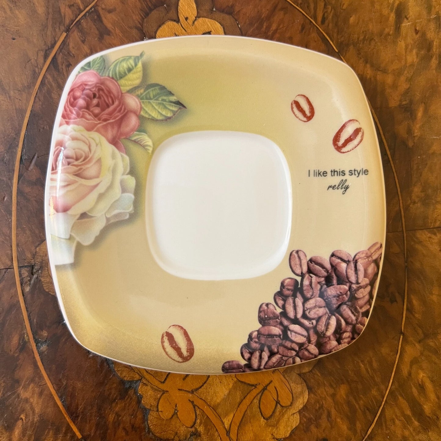 s-I Like This Style Relly Coffee Demitasse Saucer