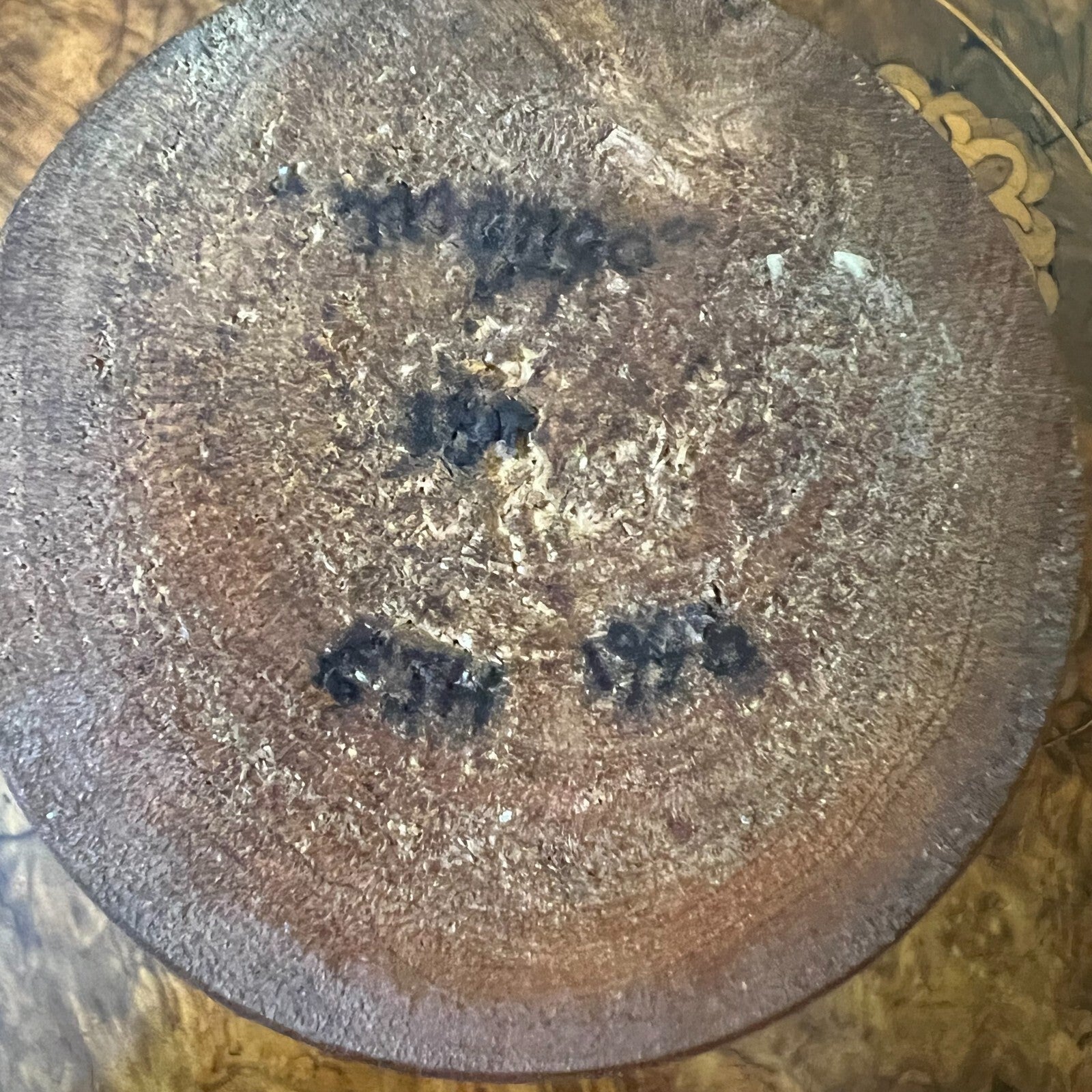 Mango Wood Made By EJH 1998 Bud Vase