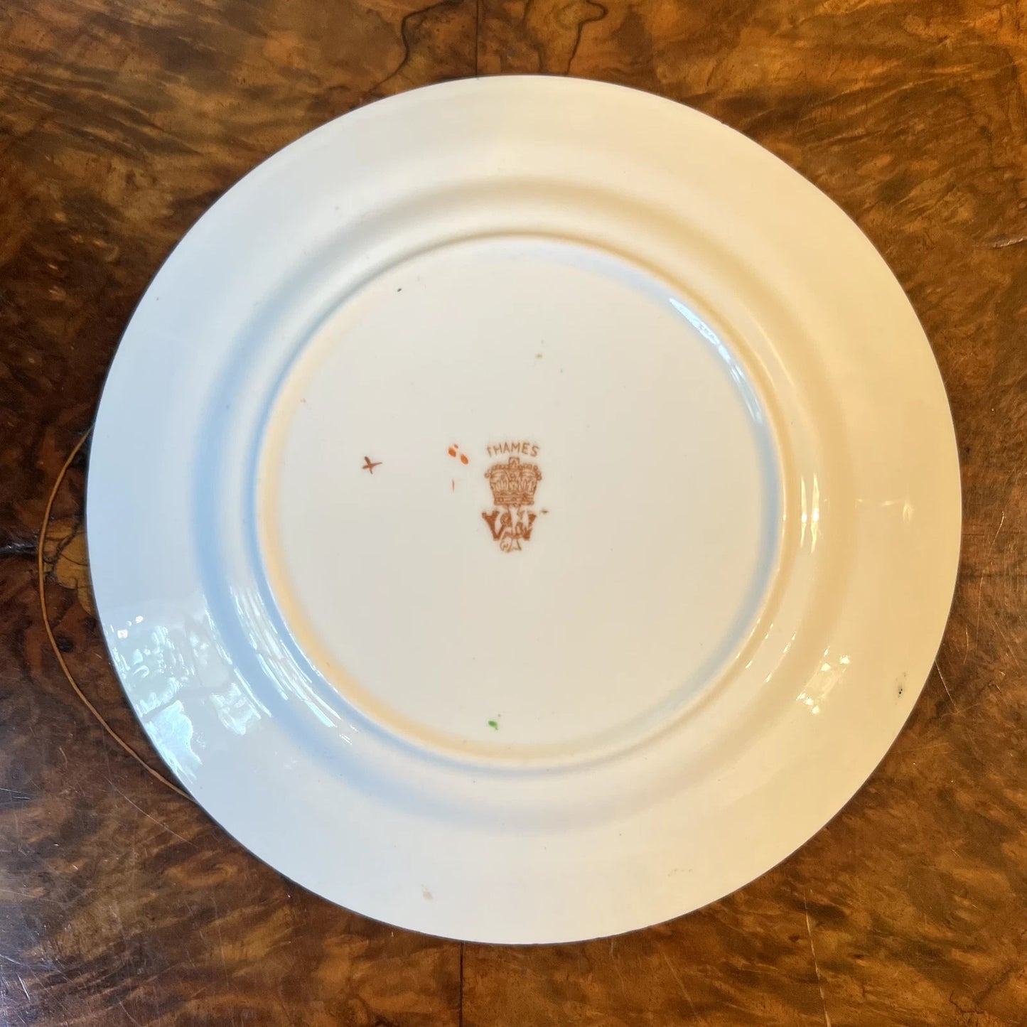 Vintage Thames Gold Floral Print Side Plate