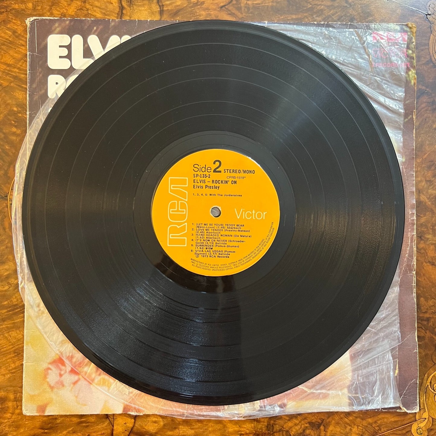 Elvis Presley Rock N On Record
