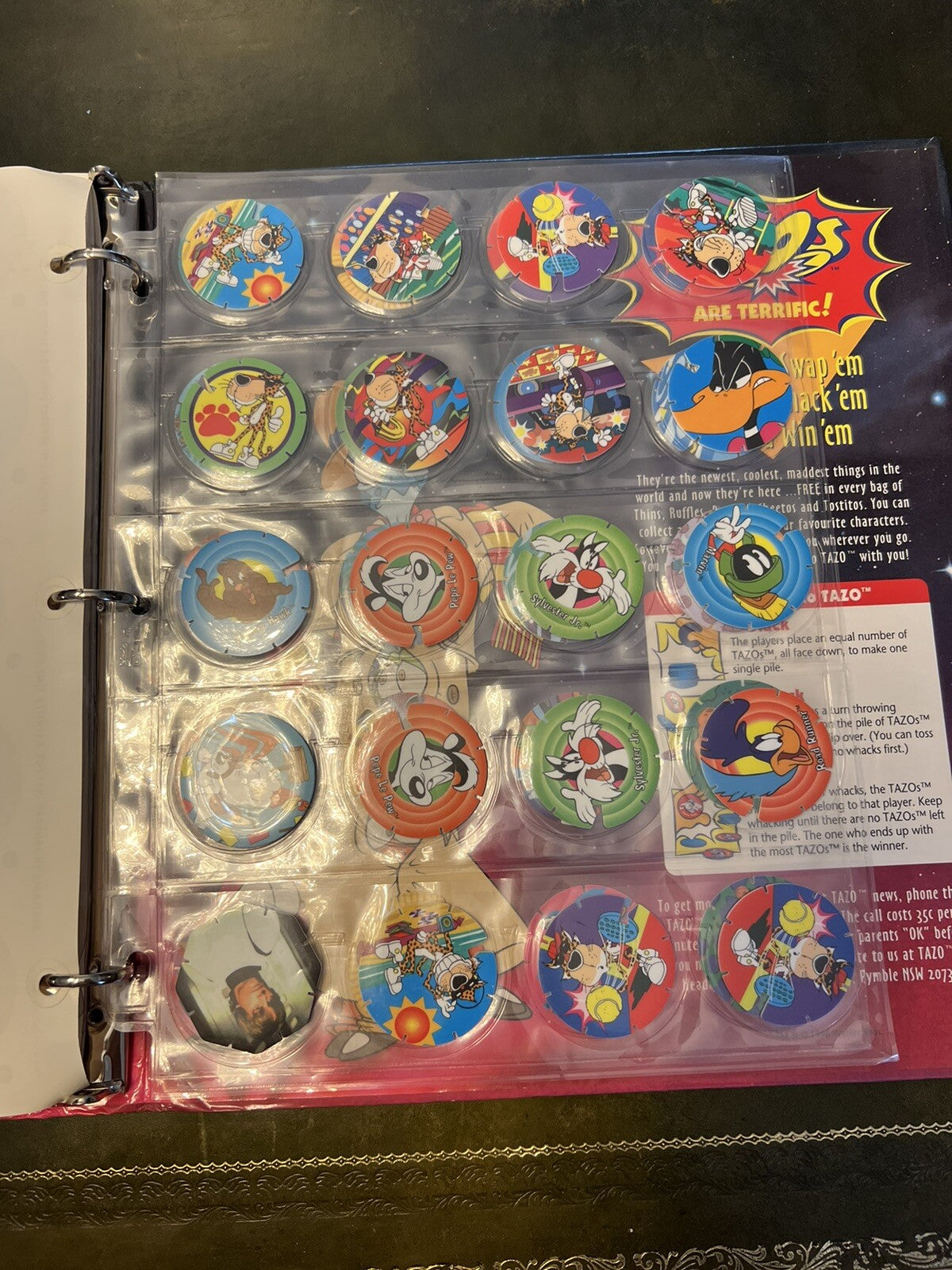 Tazo Space Jam Collectors Book